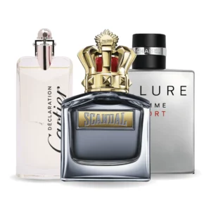 Zestaw: ALLURE HOMME SPORTS, JEAN PAUL GAULTIER SCANDAL, CARTIER DECLARATION