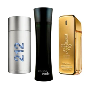 Zestaw: 212 MEN NYC, PACO RABANNE ONE MILLION, ARMANI CODE HOMME