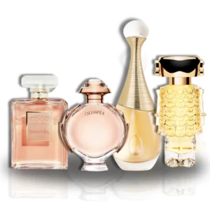 Zestaw: Coco Chanel + Olympea + J'Adore + Fame 100ML